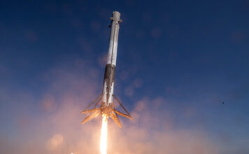 Pioneering Reusable Space Technology: The Dramatic Landing of a Rocket Booster